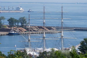 Dar Pomorza, a museum ship at the Port of Gdynia